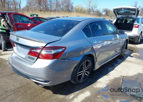 2017 Honda Accord Sport Se from USA, damaged, VIN 1HGCR2F14HA085298